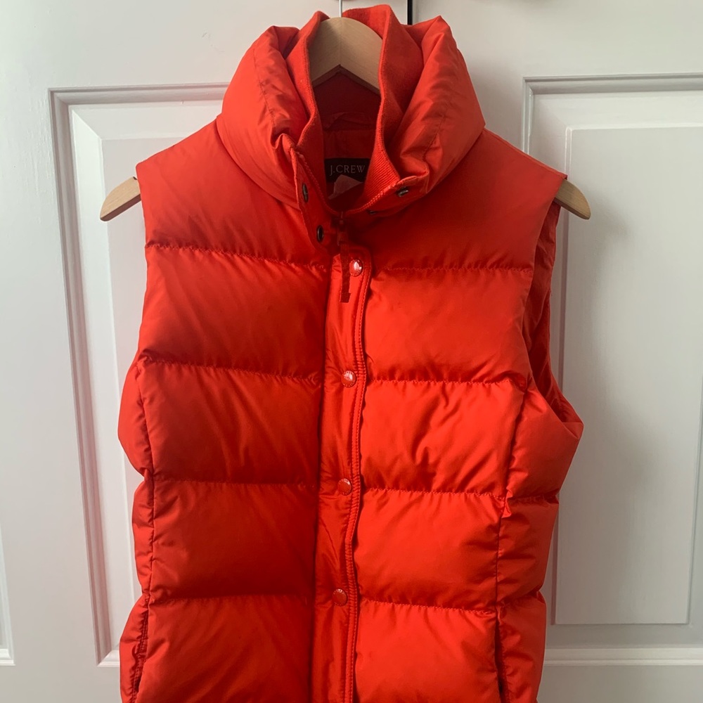J. Crew Orange Vest